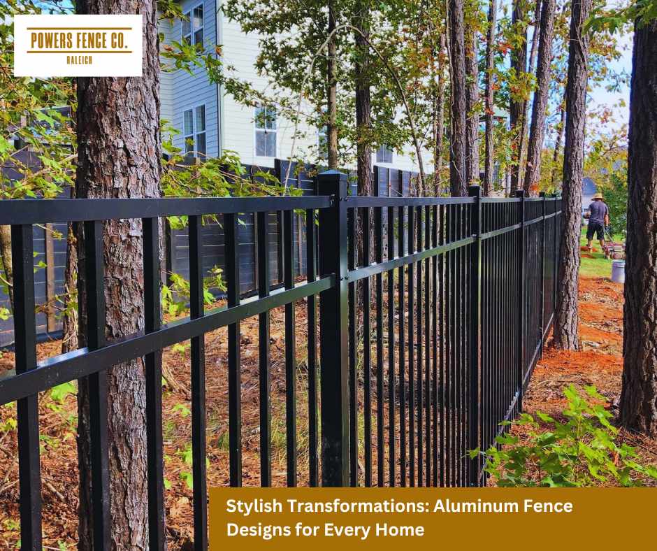 Stylish Transformations: Aluminum Fence Designs for Every Home